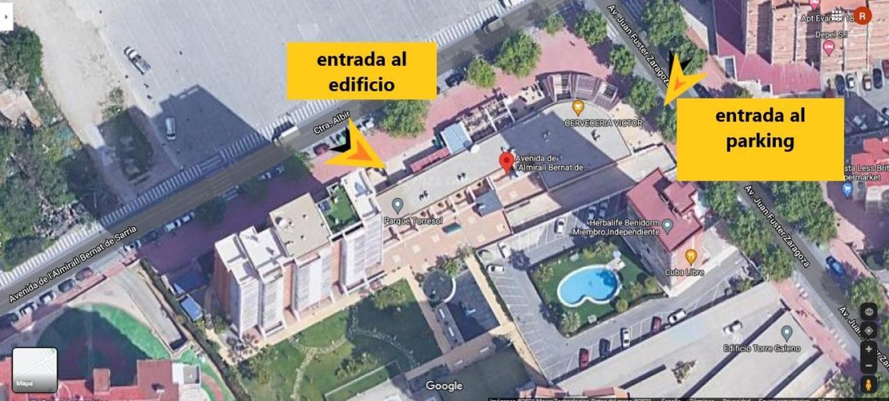 Апартаменты Apartamento Completo Torresol II Бенидорм Экстерьер фото